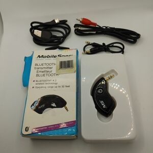 MOBILESPEC® MBS13190 MOBILESPEC BLUETOOTH DONGLE  TRANSMITTER RCA & 3.5mm Jack